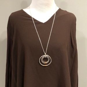 Michael Kors mixed material top